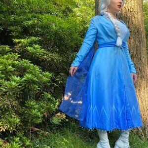 Frozen 2 Elsa Cosplay Costume
